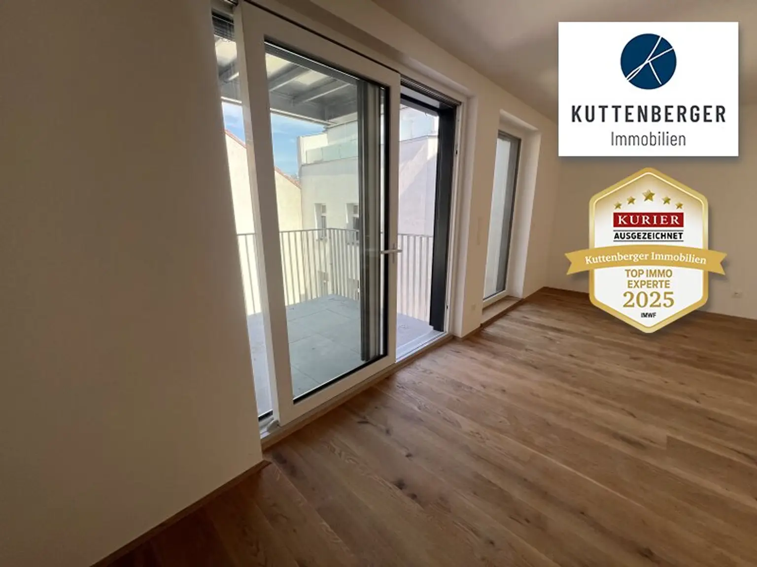 *Superprojekt: "Über den Baumwipfeln" Top 43  Erstklassige 3-Zimmer Wohnung mit Blick auf die Kastanienbäume + Balkon