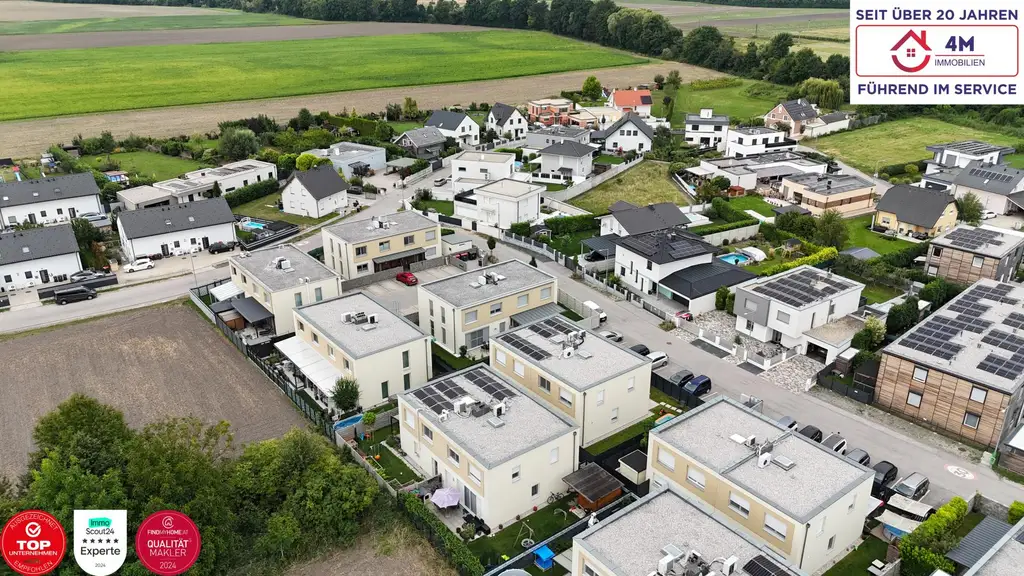 4-Zimmer-Doppelhaushälfte mit Photovoltaik und 3 Stellplätzen