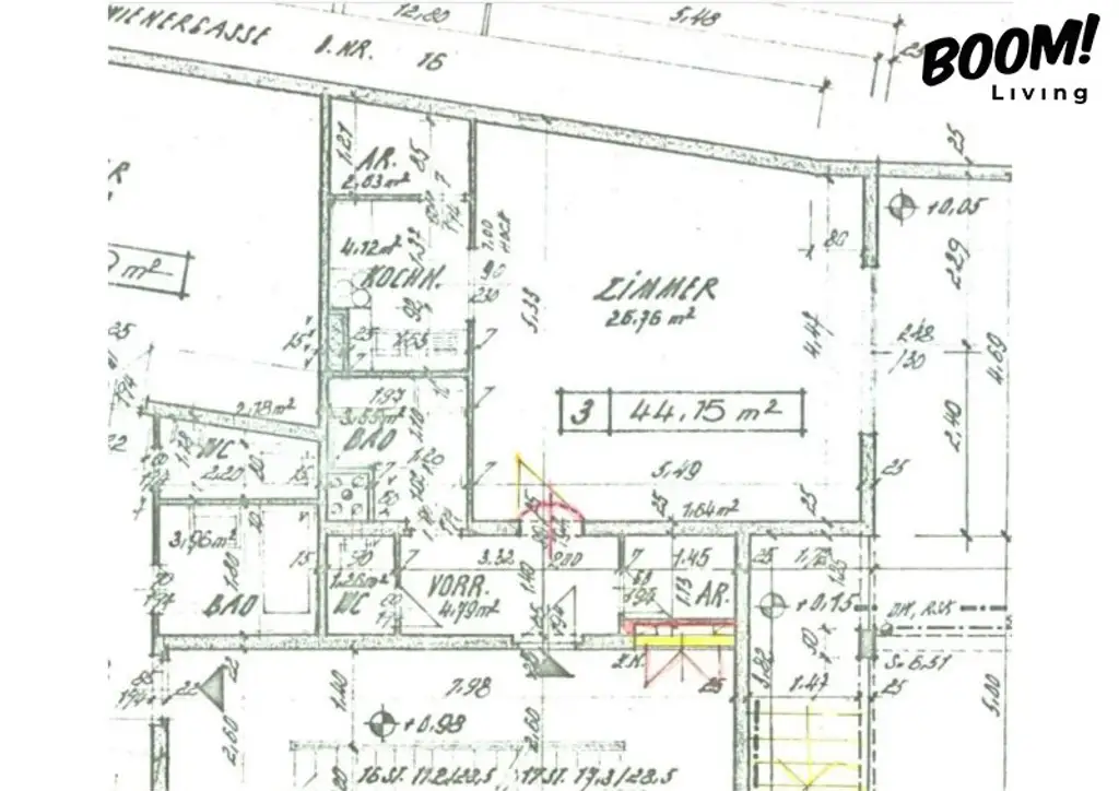 Charmante 1-Zimmer-Wohnung mit offener Küche und Innenhoflage in 1210 Wien