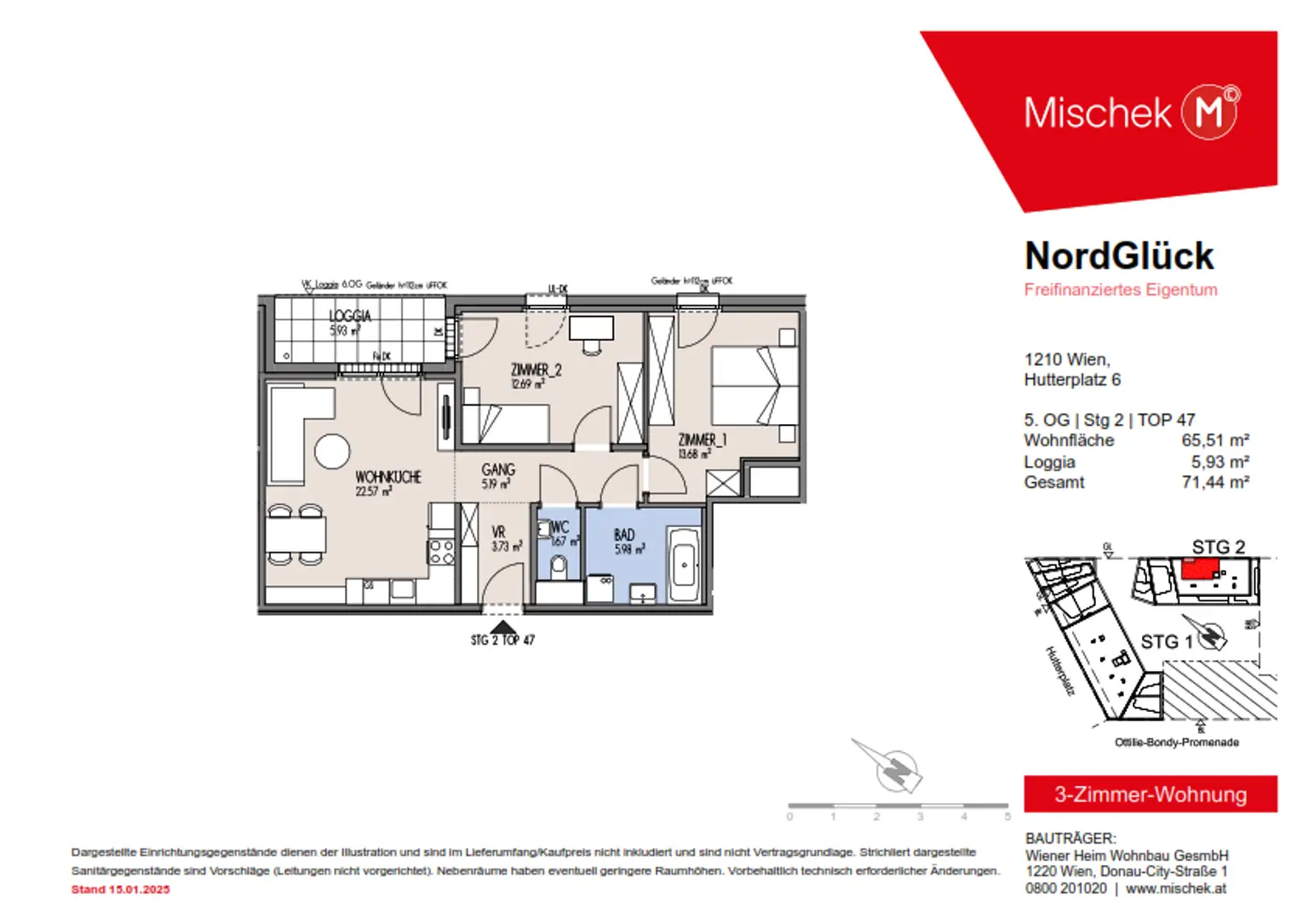 Jetzt Eigentümer werden: Provisionsfreie Neubauwohnung mit Balkon!