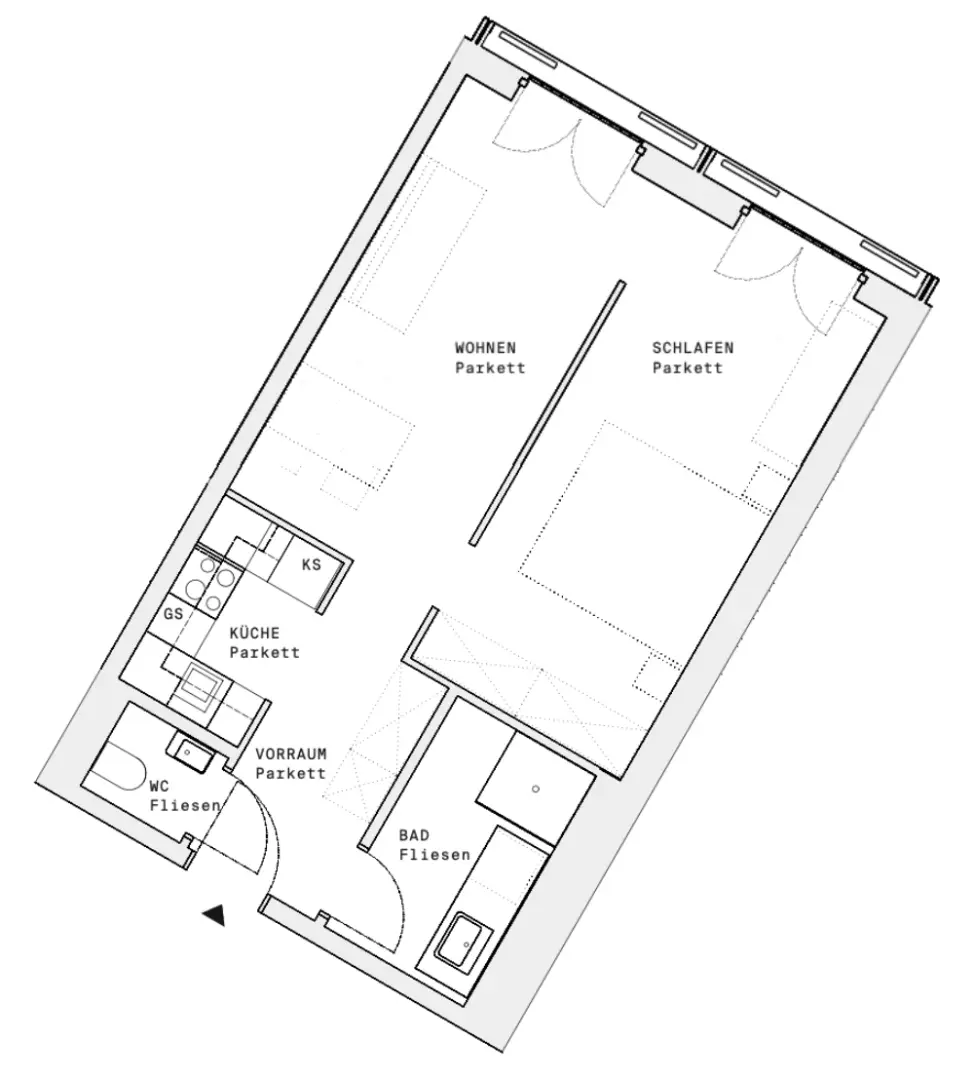 DC-FLATS: High-End-Apartment bei der UNO-City!! ERSTBEZUG!!