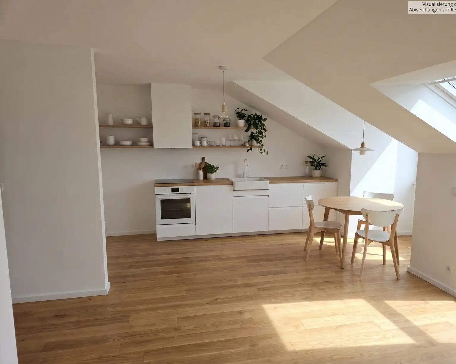 Küche KI visualisiert