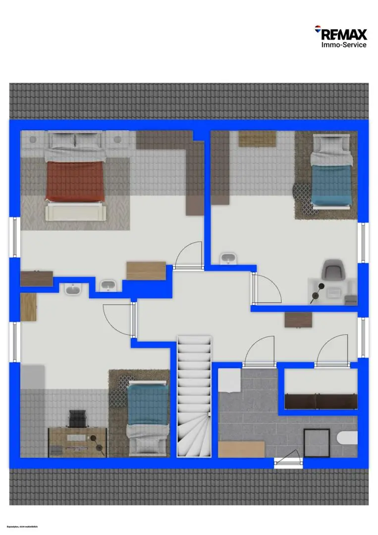 Grundriss Obergeschoß