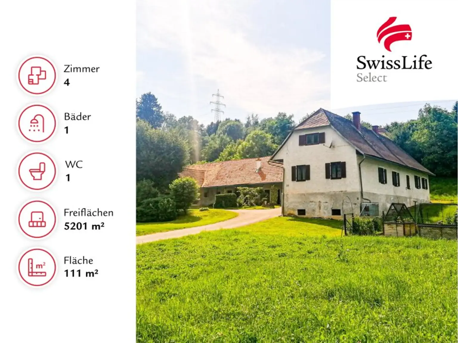 ehemaliger Bauernhof bei Gleisdorf | viel Platz für viele Möglichkeiten | 5.000 m2 Bauland (WA 0,2-0,4)