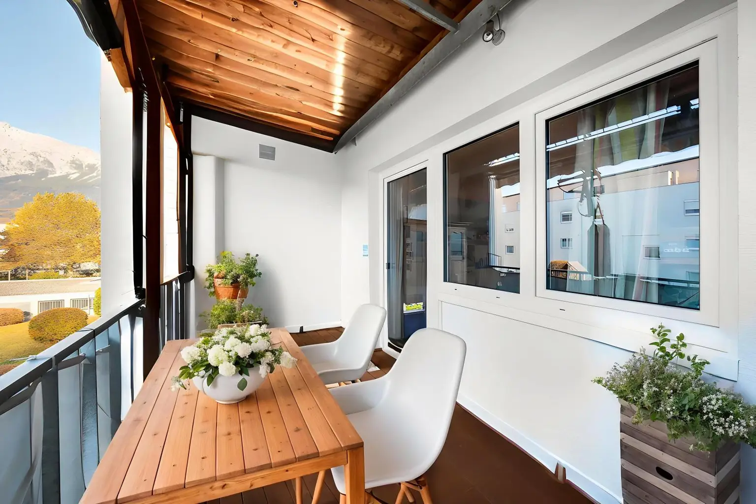 Loggia / VR Staging Einrichtungsbeispiel