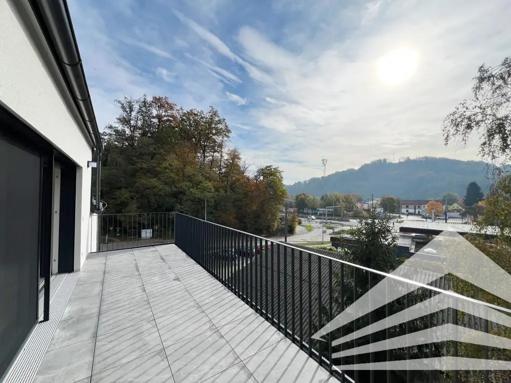 Außergewöhnliches 4-Zimmer Penthouse mit großem Balkon in Puchenau!