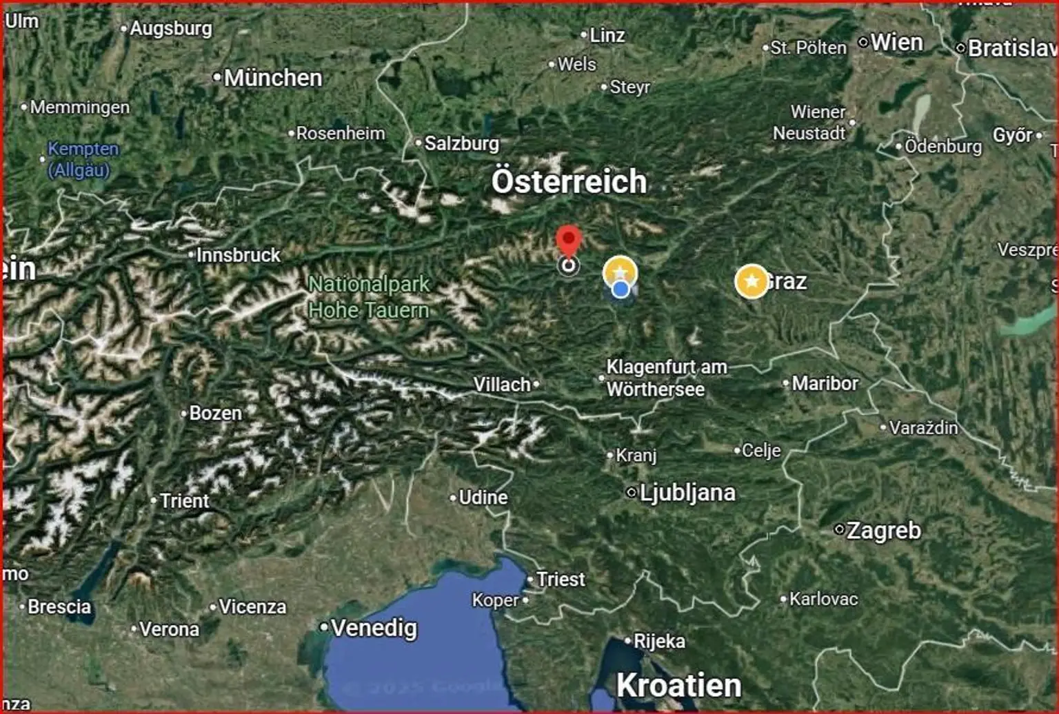 Luftbild Österreich