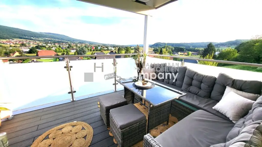 Leben und Arbeiten in Perfektion – Traumhaus mit Panoramablick in ruhiger Sackgassenlage
