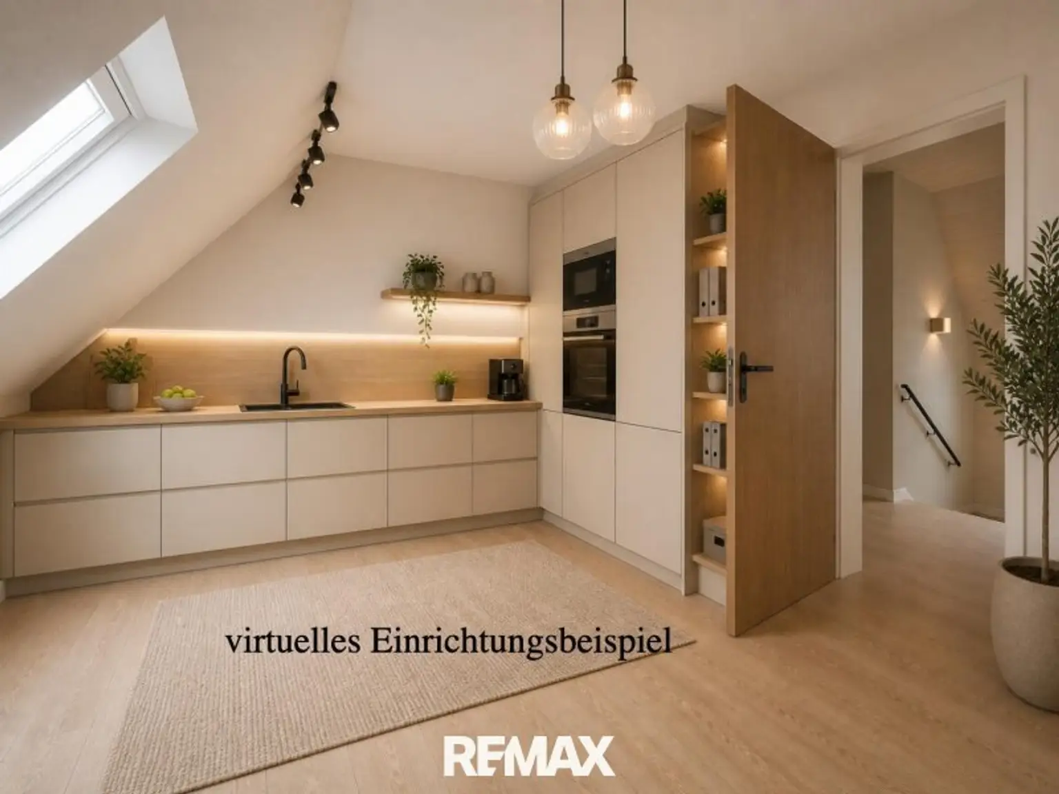 Zimmer 5 OG_Variante Küche_virtuelles Einrichtung
