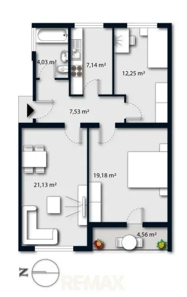Grundrissplan