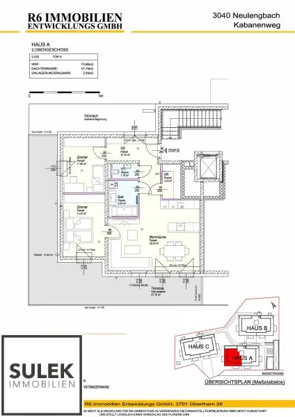 Wohnpark Neulengbach | Erstbezug | DG | 48 m² Terrasse