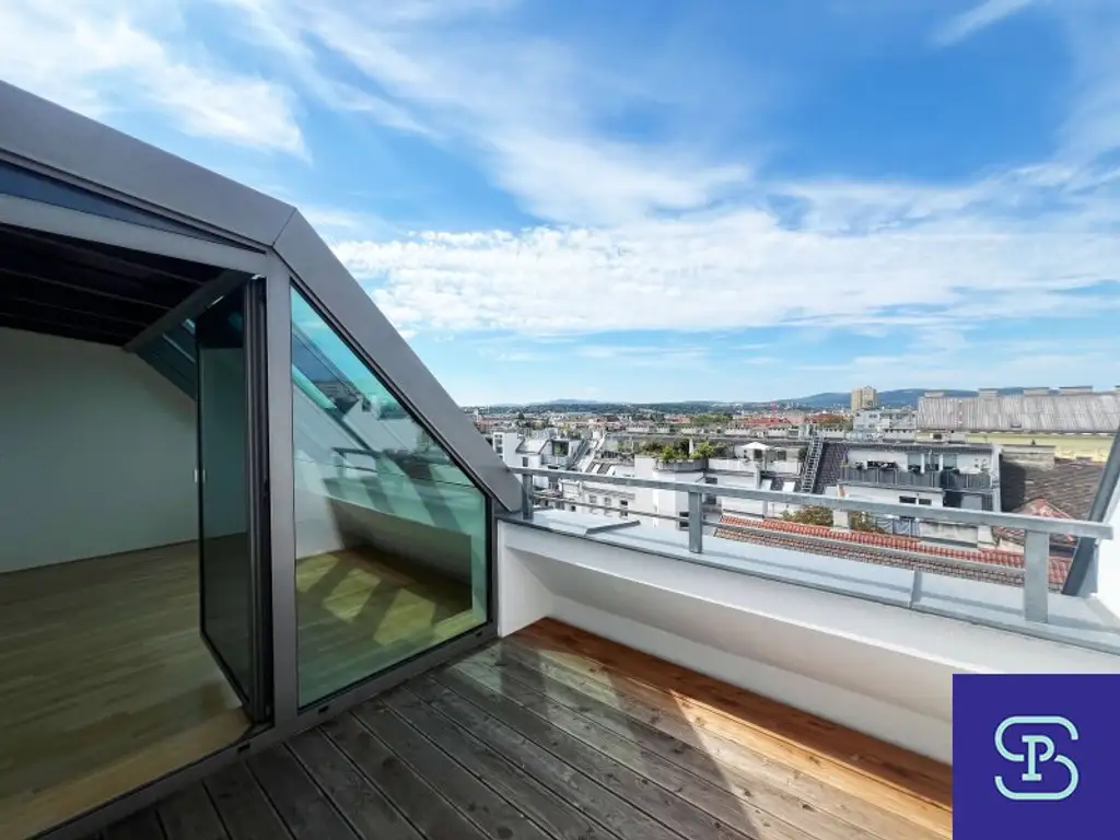 Sanierte 104m² Maisonette-Dachwohnung mit Terrasse und Klima - 1150 Wien