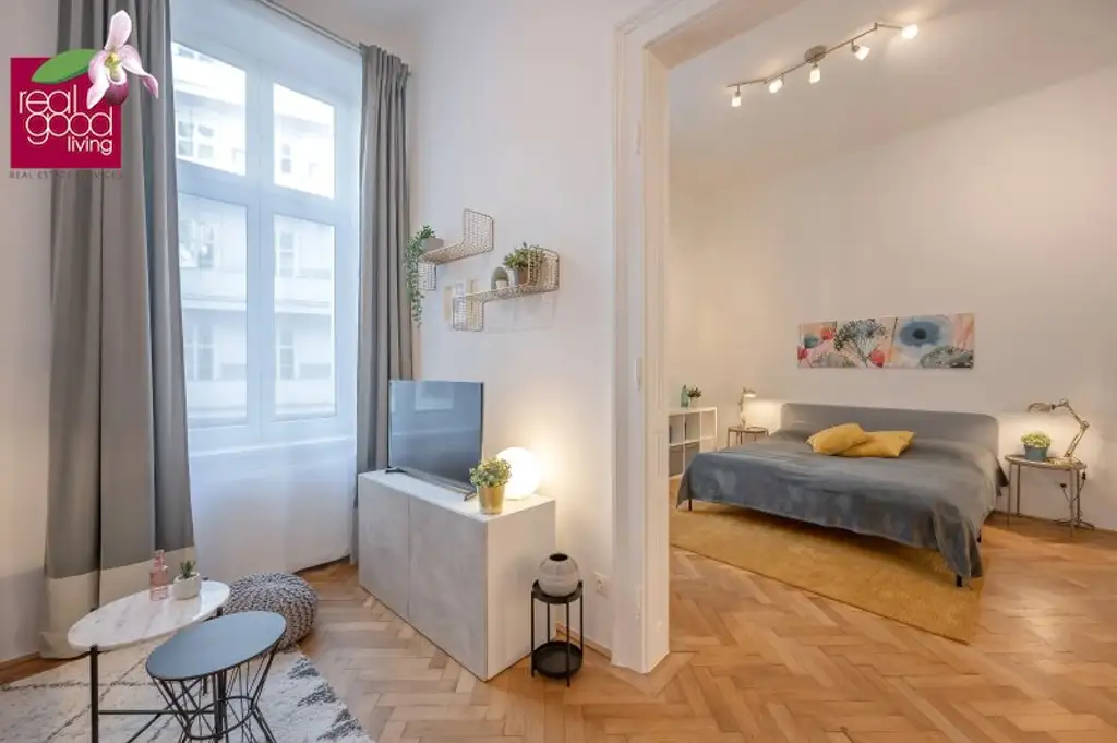 Altbau-Cityapartment komplett hofseitig & ruhig – sofort bezugsfertig | 3 Zimmer