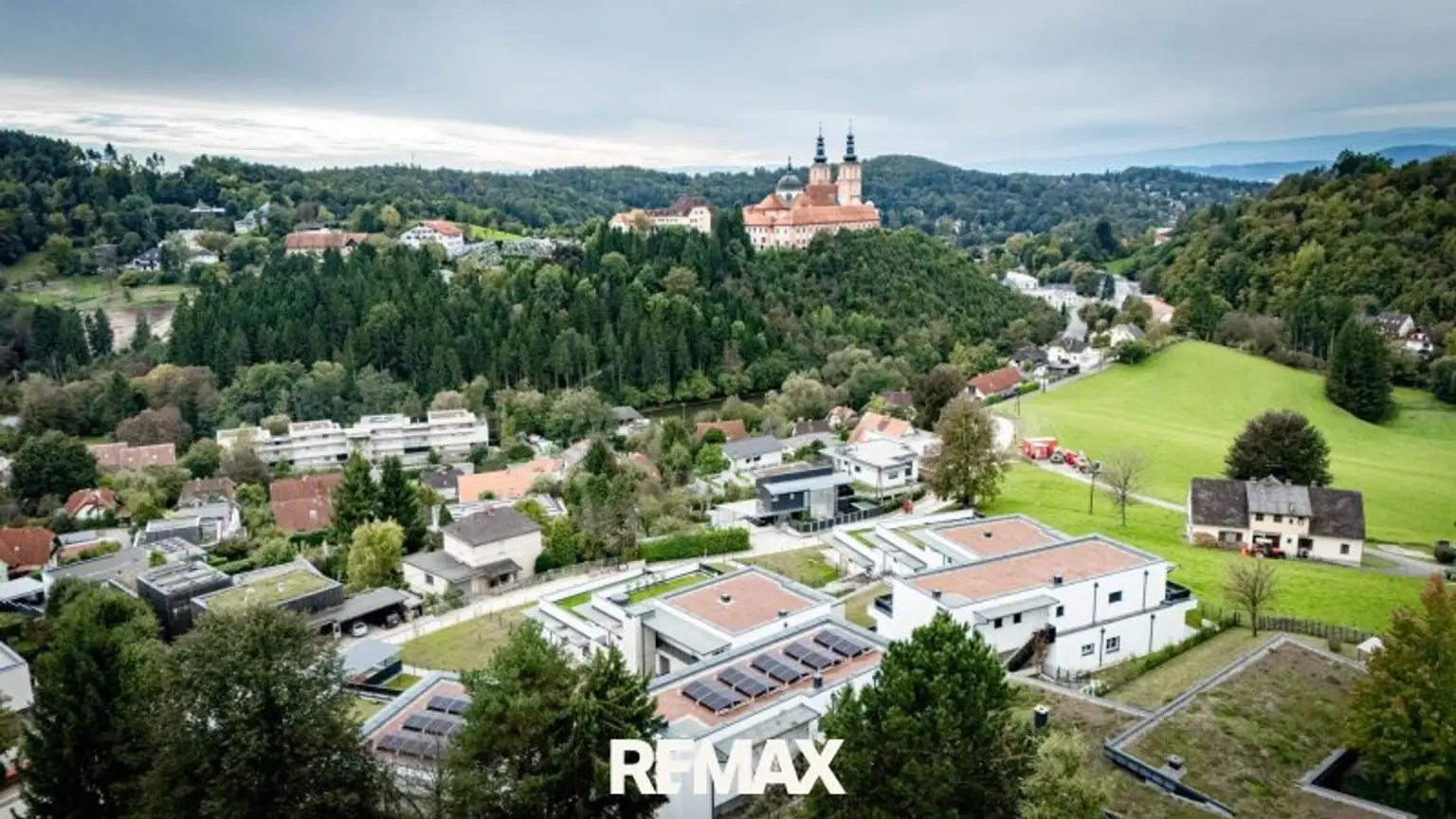 Aussicht Basilika Maria Trost