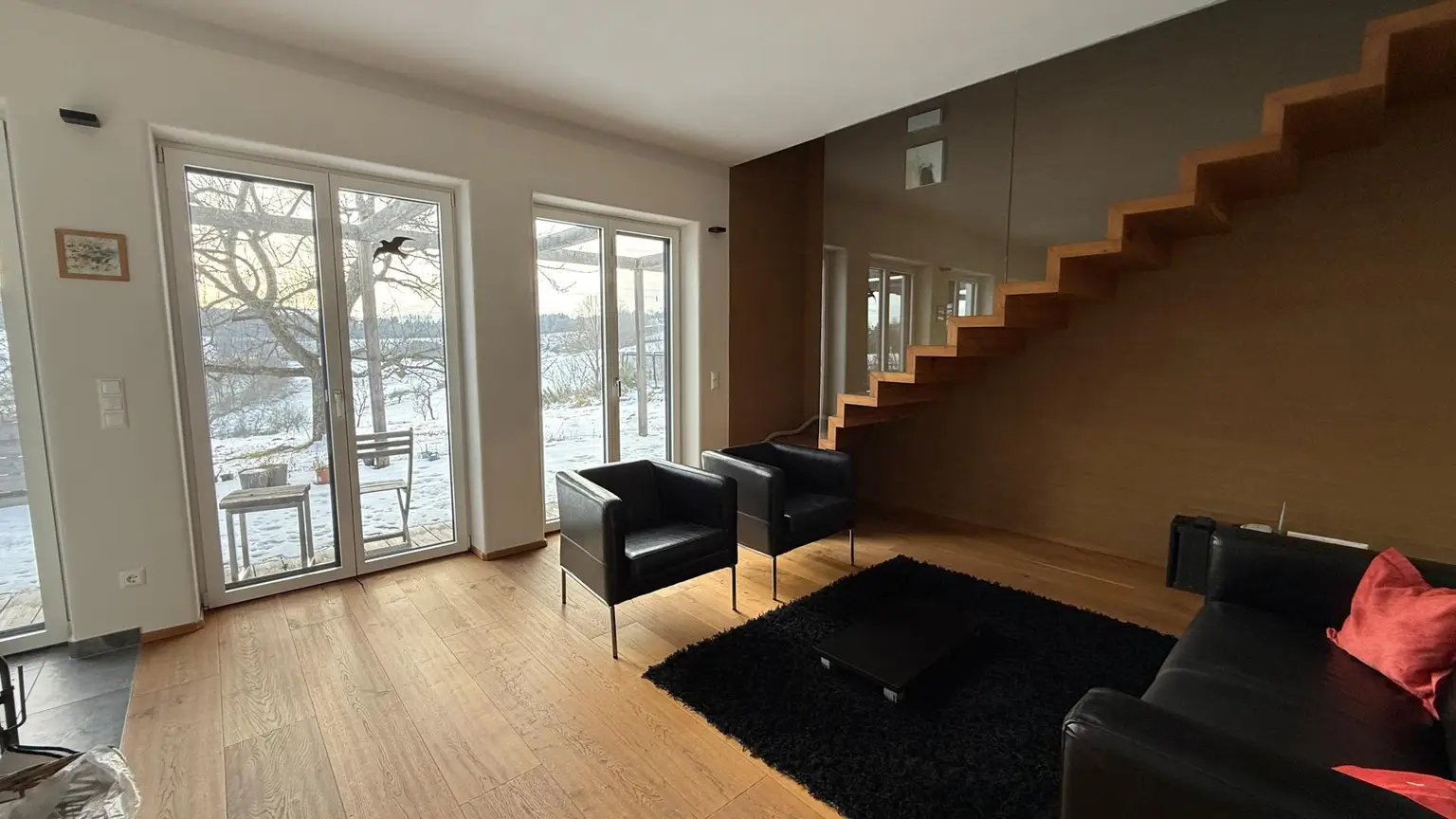 Treppen im Wohnzimmer