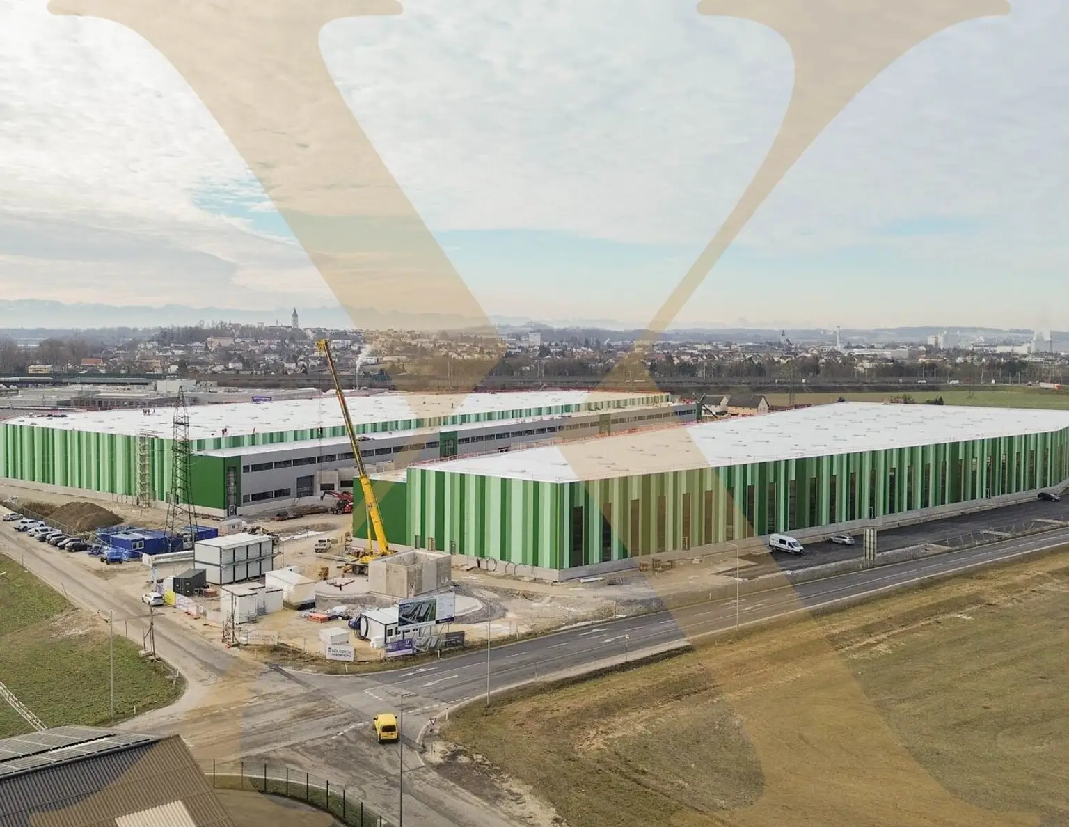 NEUBAU - Lager-/Produktionshalle (optional mit Büroflächen) in Enns/Ennshafen zu vermieten!