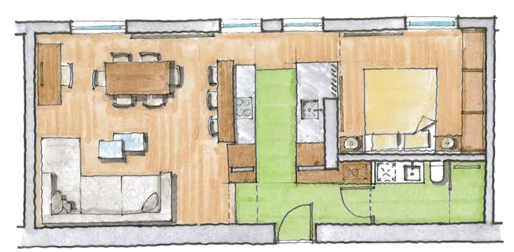 ++NEU++ Großartige 2-Zimmer NEUBAU-WOHNUNG (Erstbezug) mit offener Küche in sehr guter Lage!!!