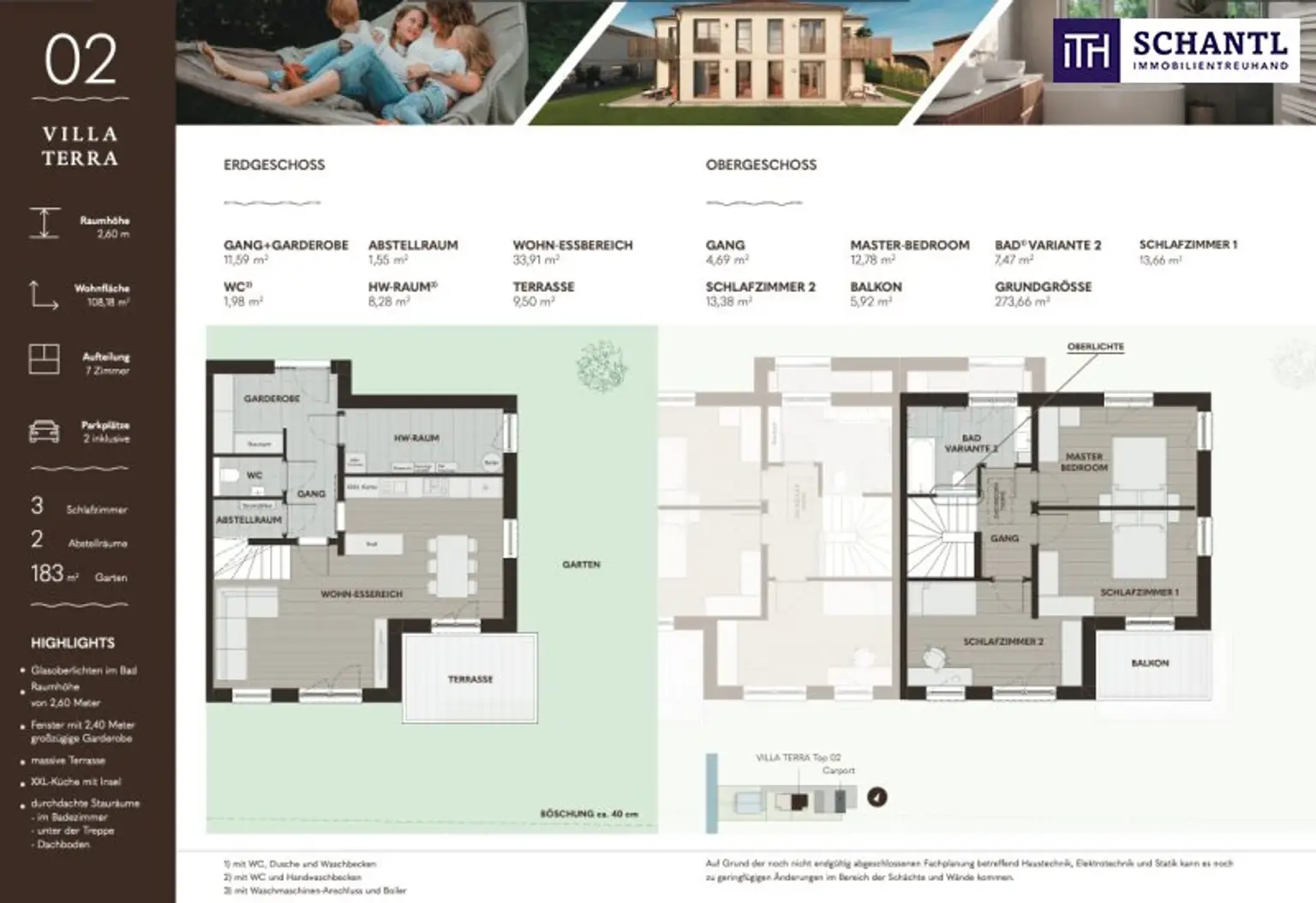 Willkommen in Ihrem neuen Wohlfühlzuhause - exklusives Doppelhaus-Projekt in Kalsdorf
