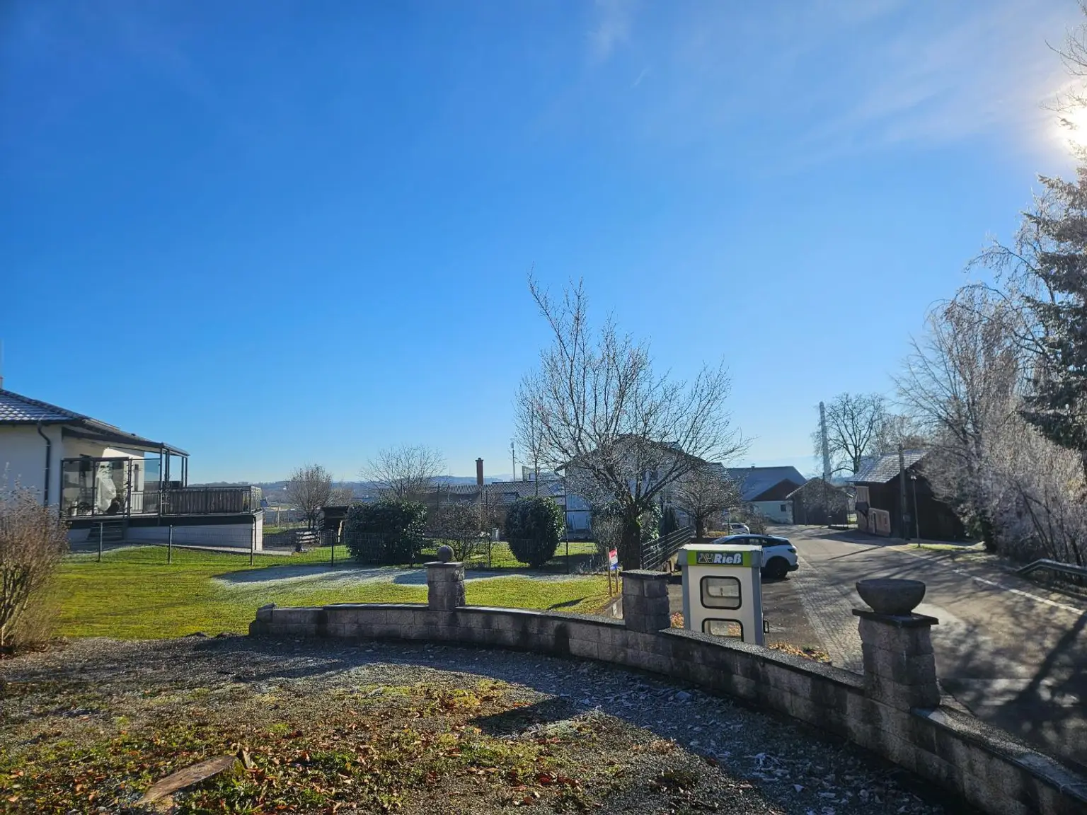 Blickrichtung Süden und Berge