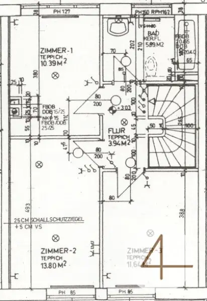 7 Minuten zur U2 - Reihenhaus - ruhiger sonniger Garten - Klimaanlage - Carport