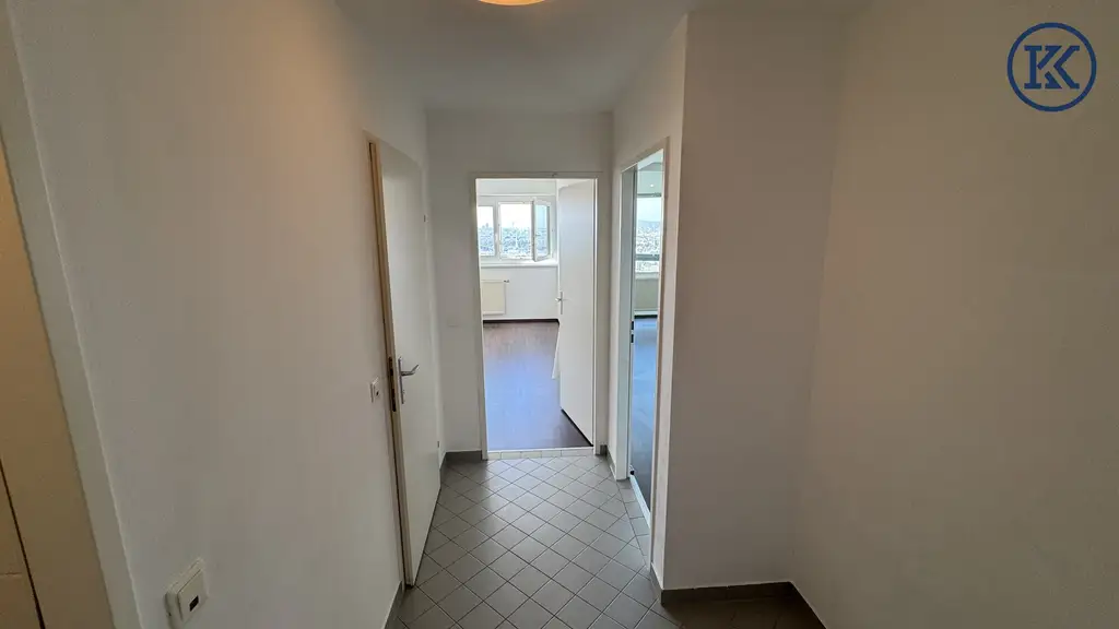 Wohnen über den Dächern Wiens, direkt beim Wasser!