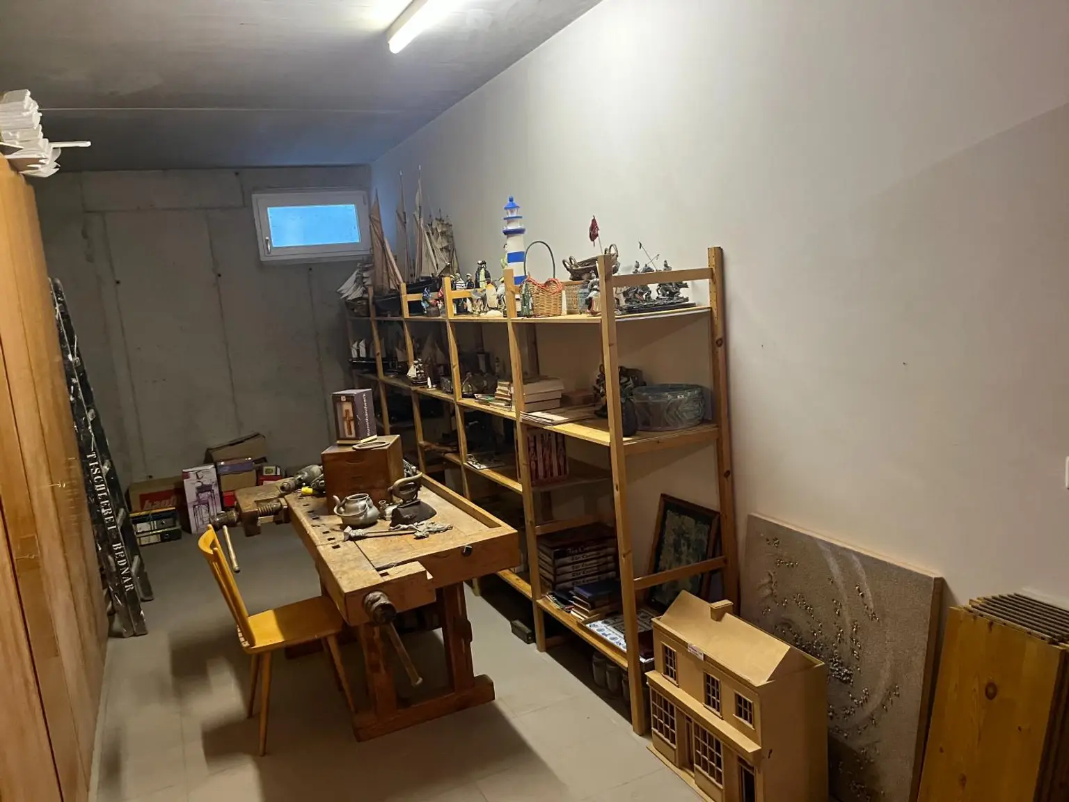 Arbeitsraum mit Lager RH 2,80 (Betriebsstätte)