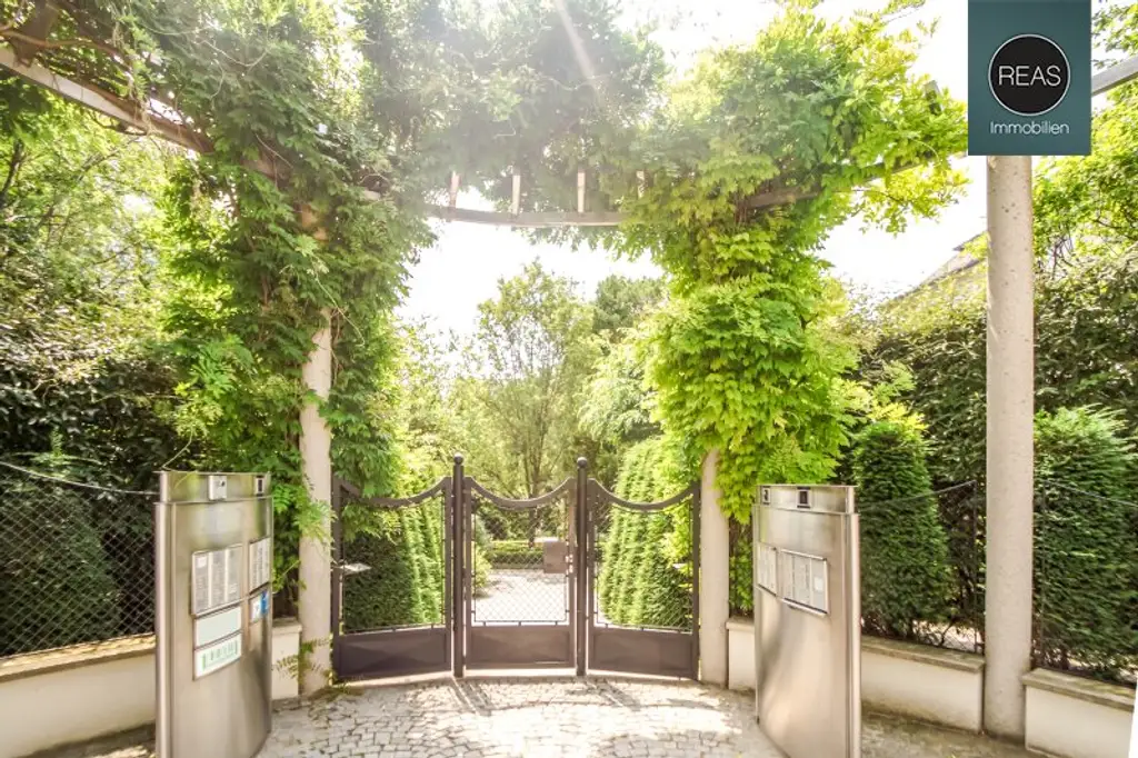 Traumwohnung mit Balkon, Terrasse und Garage in exklusiver Gartenanlage bei der Hohen Warte!