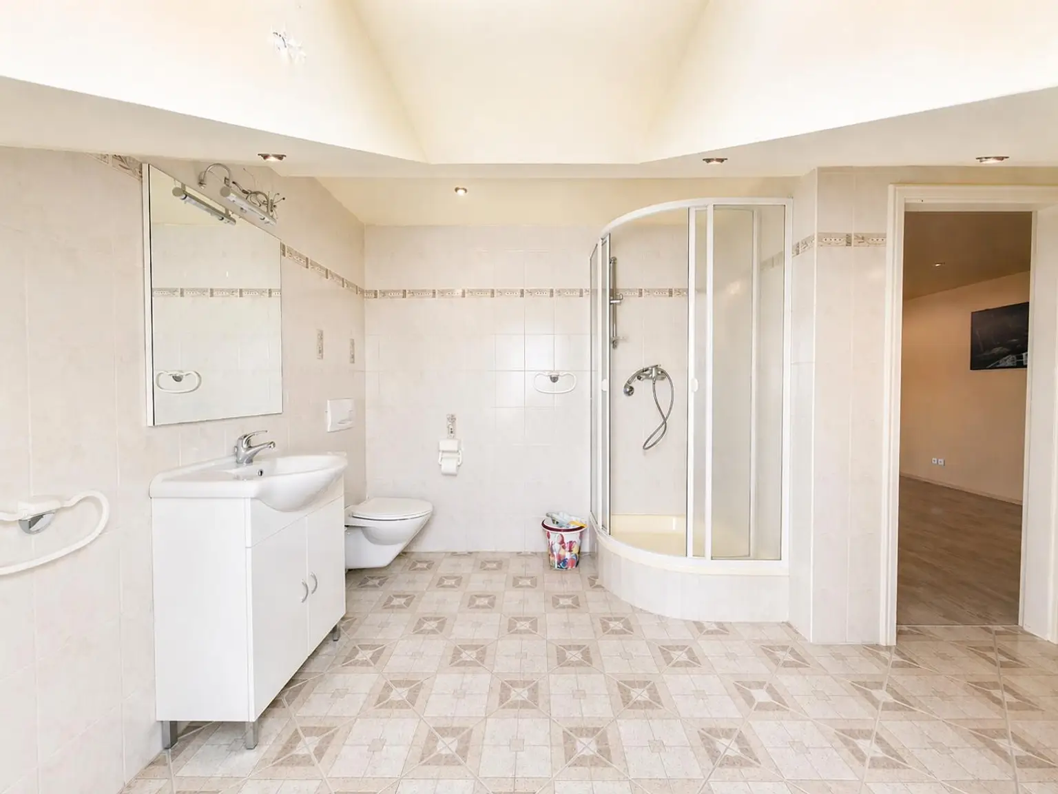 Badezimmer Dachboden