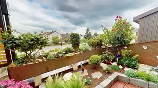 Großer Balkon