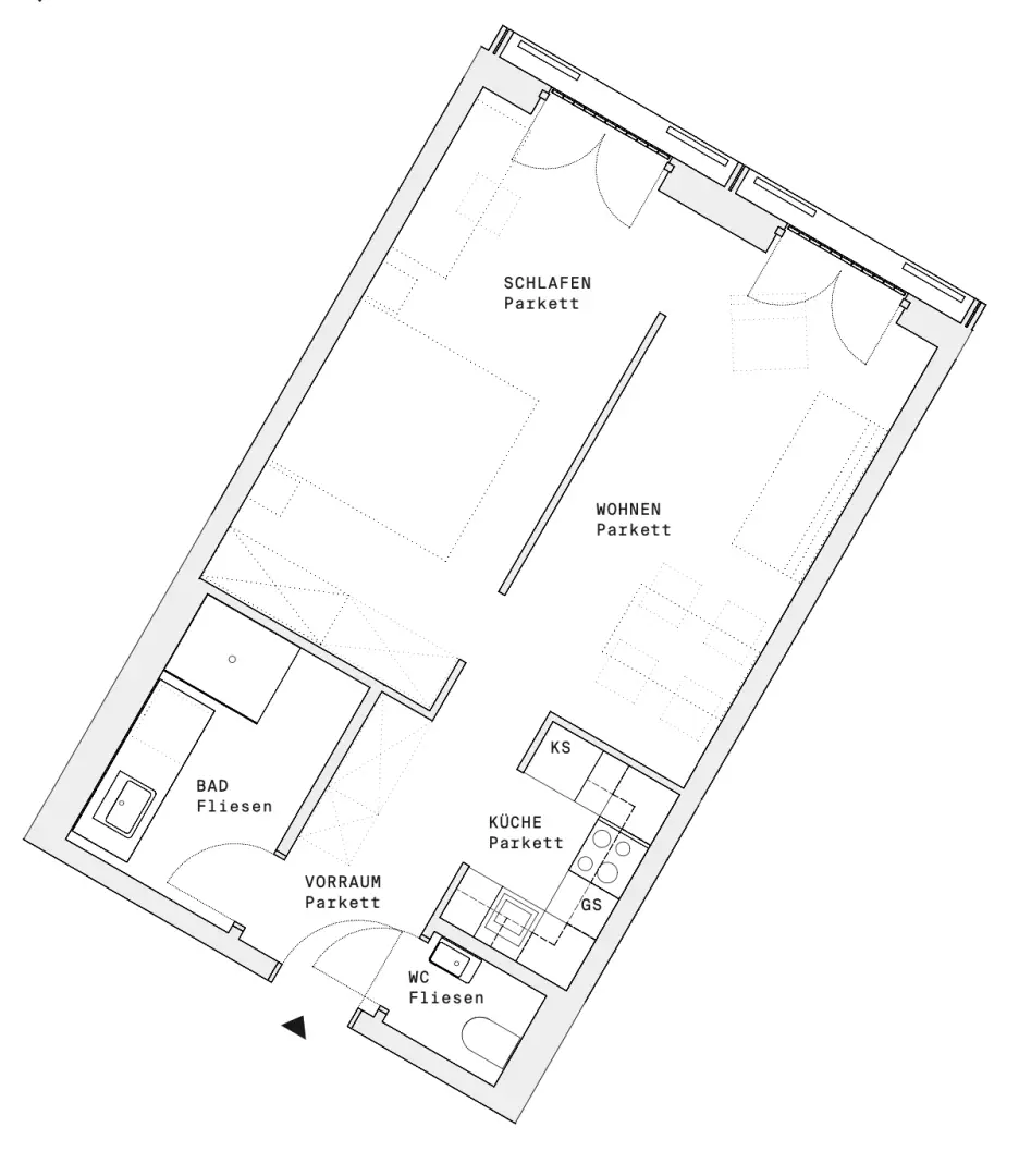 DC-FLATS: High-End-Apartment bei der UNO-City!! ERSTBEZUG!!