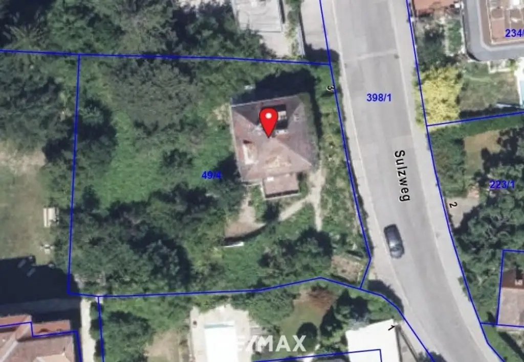 930m² Villenbaugrund mit Altbestand (Abbruchgenehmigung vorhanden)