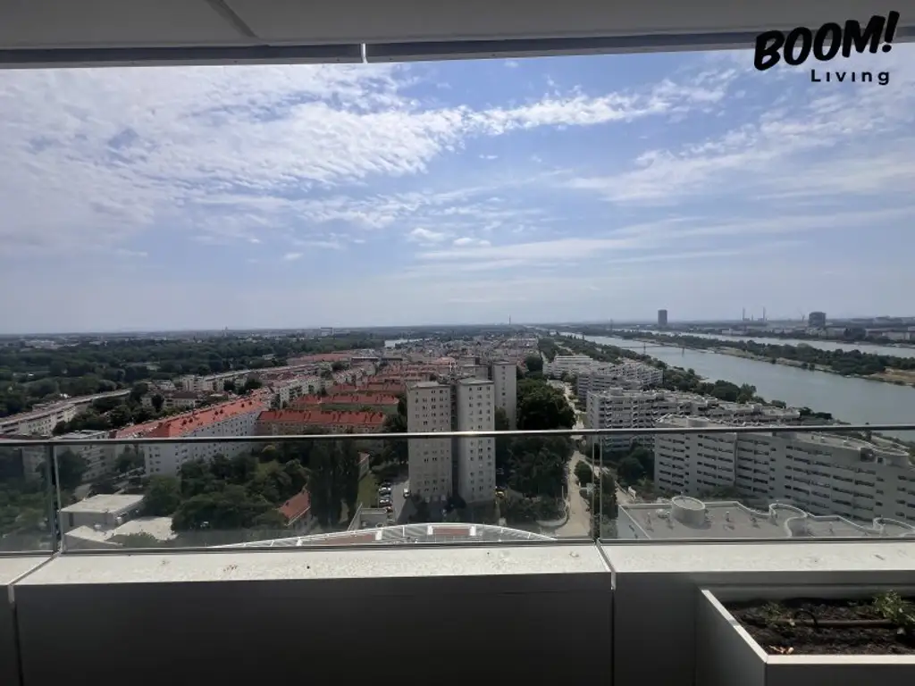 Danubeflats – Österreichs höchstes Wohnhochhaus mit atemberaubendem Ausblick, exklusivem Spa und urbanem Luxus direkt an der Neuen Donau