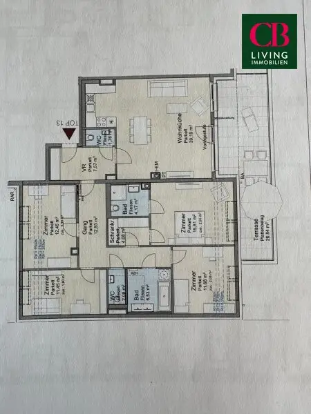 SÜDSEITIGES LUXUSDACHGESCHOSS in BESTLAGE - ZENTRUMSNAH