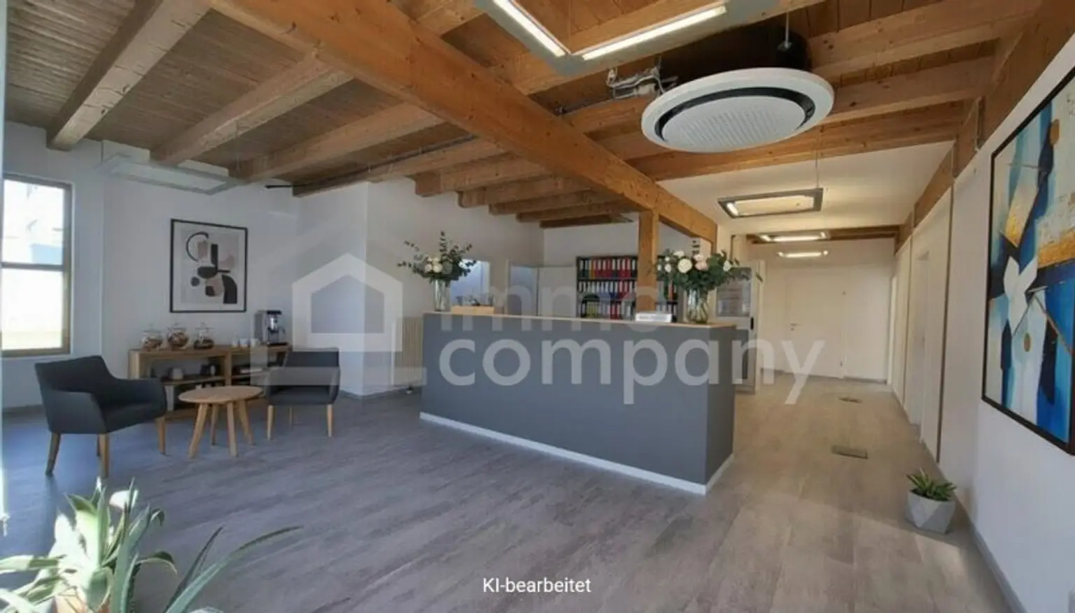 Modernes Bürogebäude in Zettling