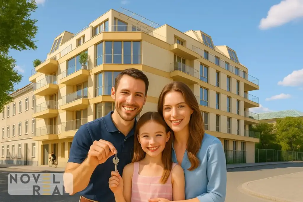 ERSTBEZUG! MODERNE 2-ZIMMER-WOHNUNG MIT BALKON UND PARKBLICK!