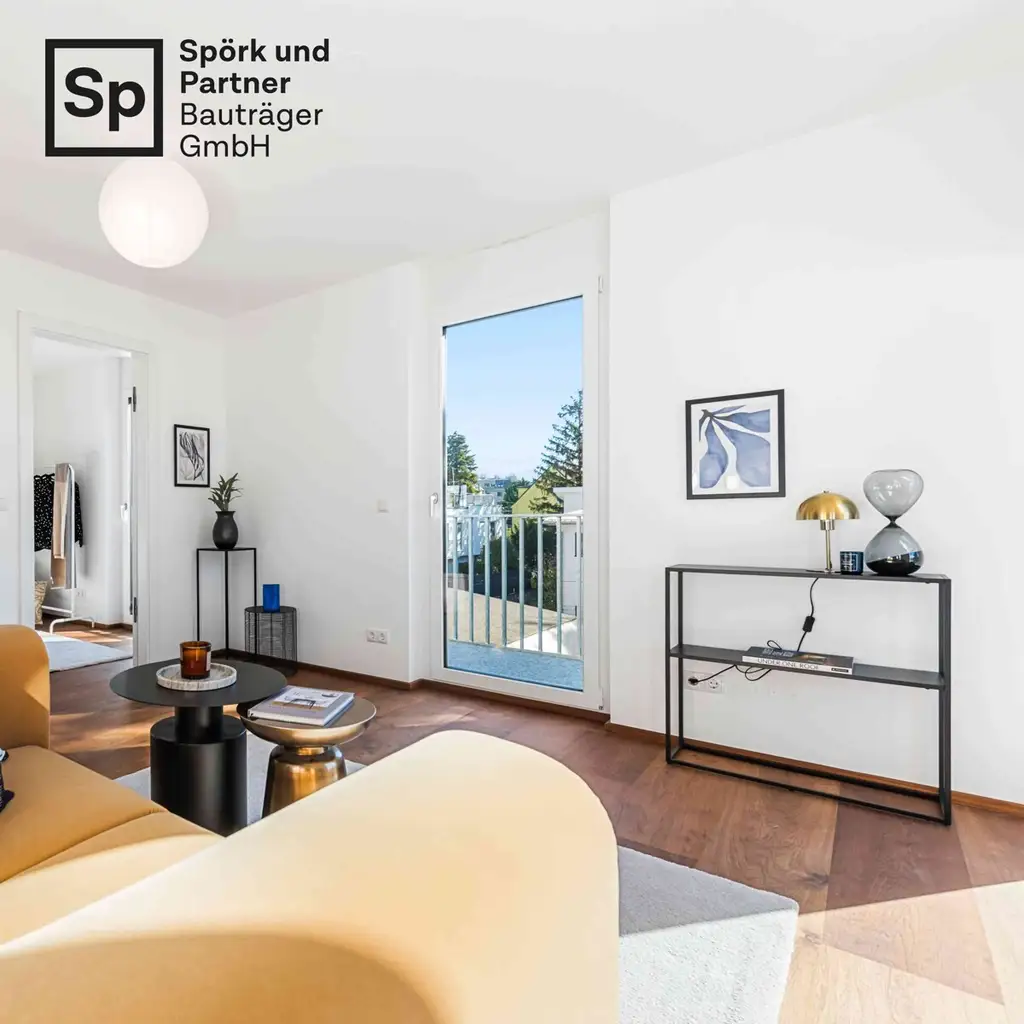 BESTLAGE ALTE DONAU
DACHGESCHOSSWOHNUNG
5 MINUTEN ZUR ALTEN DONAU