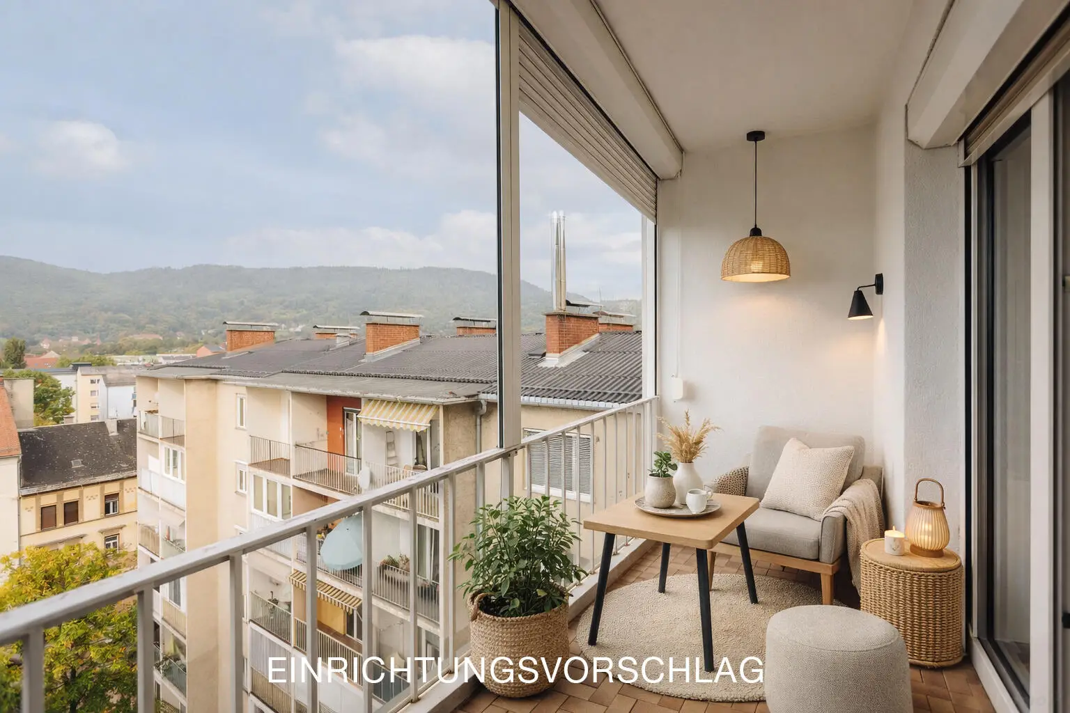Balkon Einrichtungsvorschlag