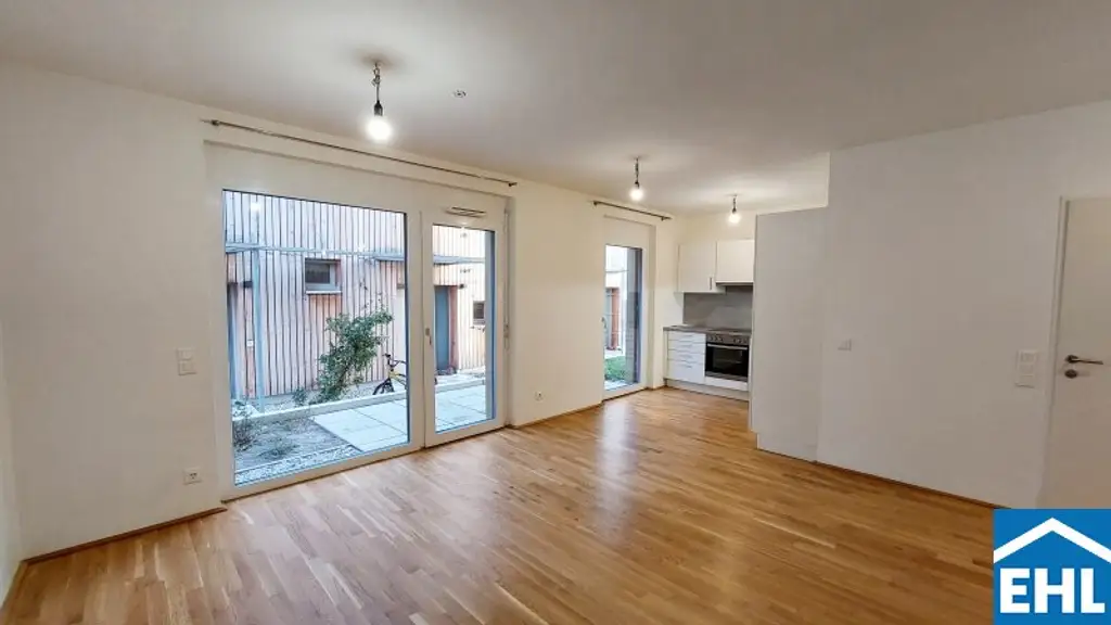 WOHNQUARTIER WILDGARTEN - 2-Zimmerwohnung mit Terrasse im am Rosenhügel