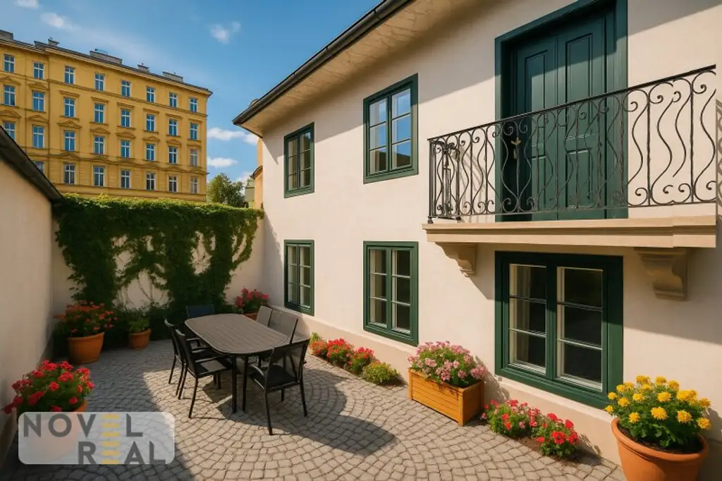 Ein historisches Stadthaus mit Charakter – bereit für Ihre exklusive Bürovision im Herzen Wiens!