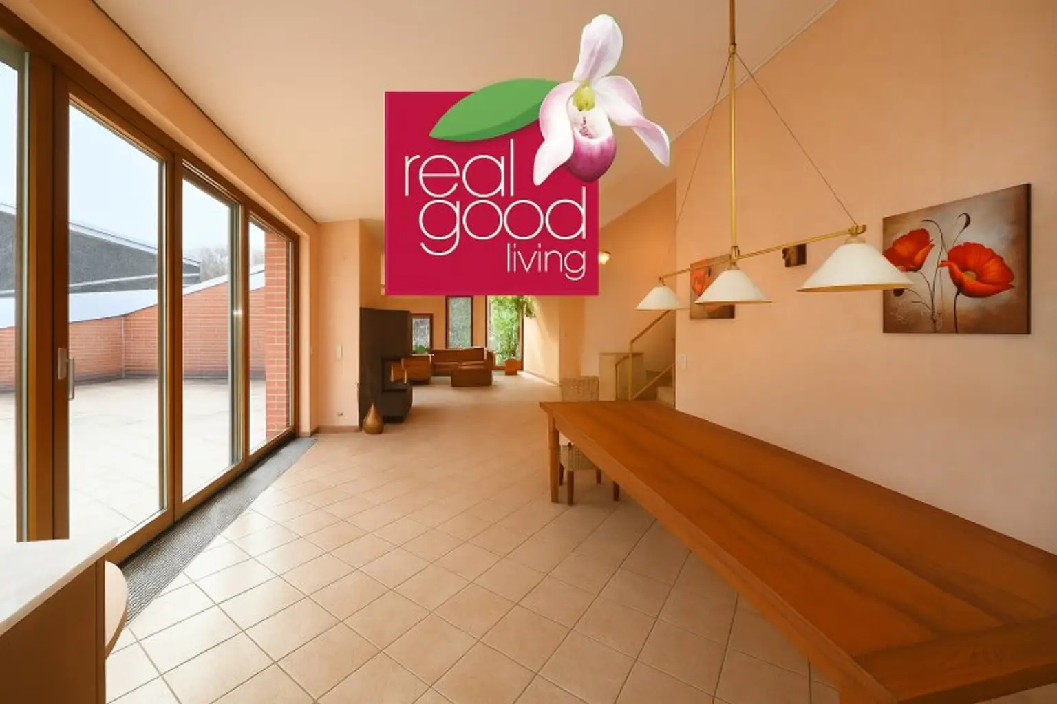 Exklusive Villa mit Pool, Terrassen, Wintergarten & Garage mit ca. 100 m² in Klosterneuburg-Weidling !!