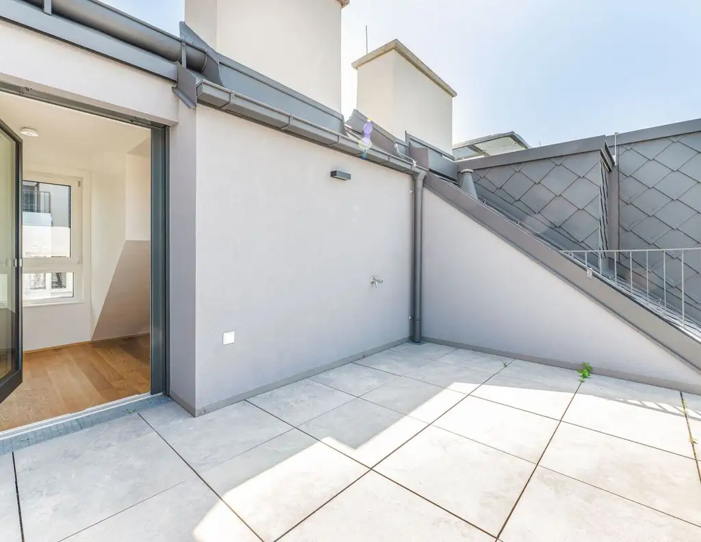 Nahe U3 Rochusgasse! 2-Zimmer-Maisonette mit exklusiver Dachterrasse zu vermieten!