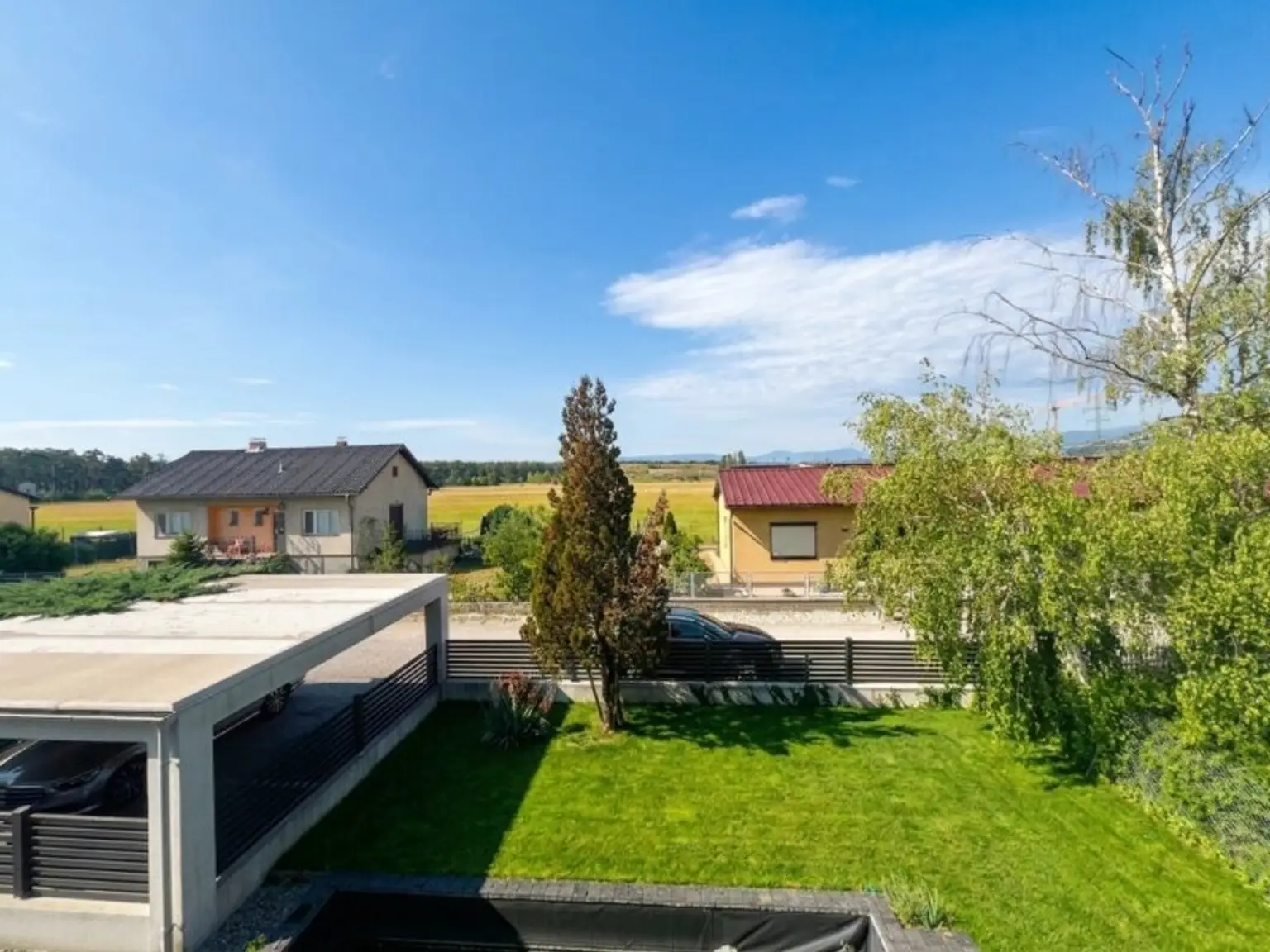 Ausblick Terrasse