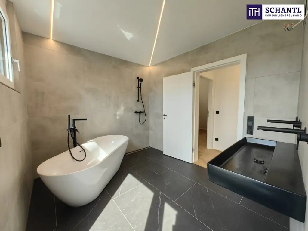 Modernes Penthouse mit 5!!! Sonnenterrassen *Erstbezug *Deckenkühlung *Wasser-Wasser-Wärmepumpe *geräumige Wohnküche *exklusive und stylische Ausstattung *schlüsselfertig