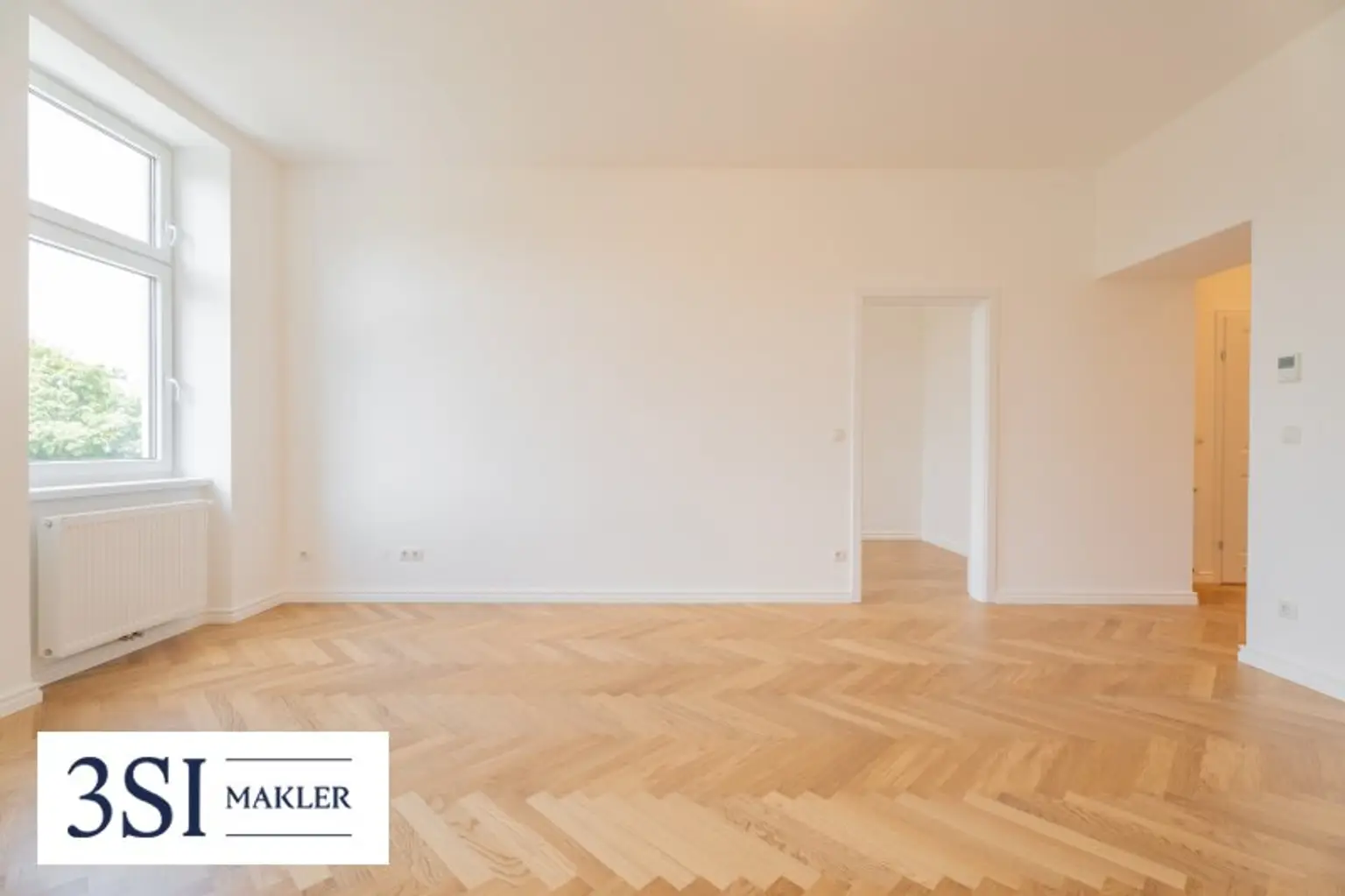 2-Zimmer-Wohntraum mit Blick ins Grüne – Altbauflair am Laubepark