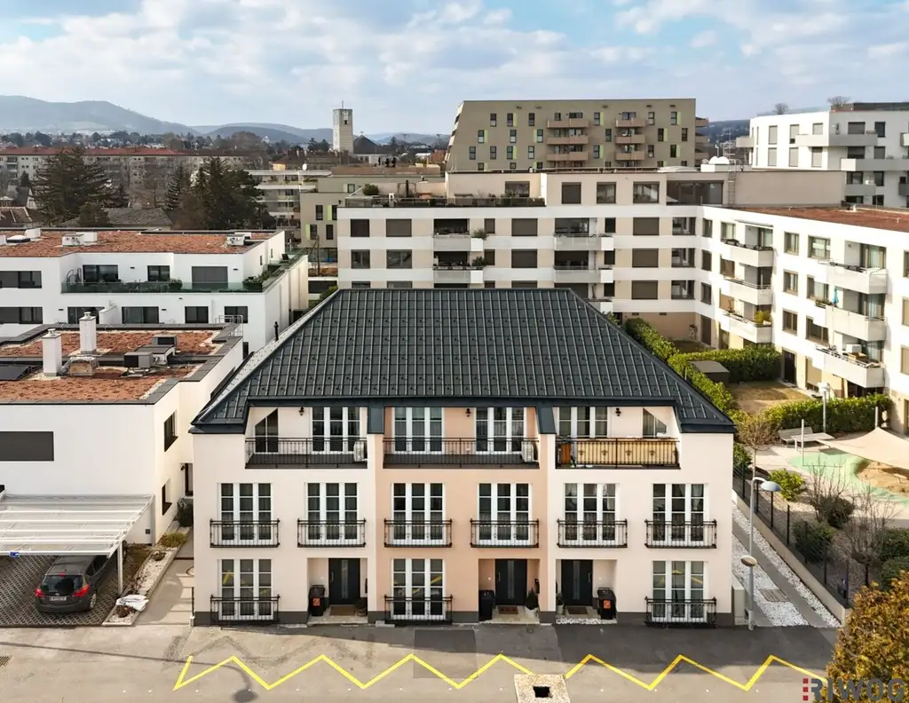 Nachhaltig vermietetes Anlagepaket mit ca. 376m² WNF | Ein Einfamilienhaus und drei Reihenhäuser | HMZ-Erhöhungen für 2026 & 2028 vereinbart