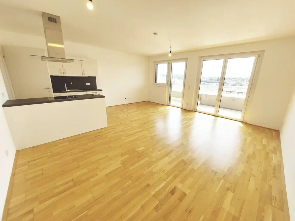 Neubauwohnung mit 3 Zimmern, Terrasse und Loggia 
- im Zentrum von St. Pölten