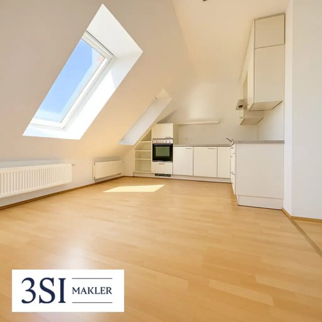 Traumblick! Urbanes Wohnen– 1,5-Zimmer-Juwel im 7. Bezirk mit riesiger Dachterrasse