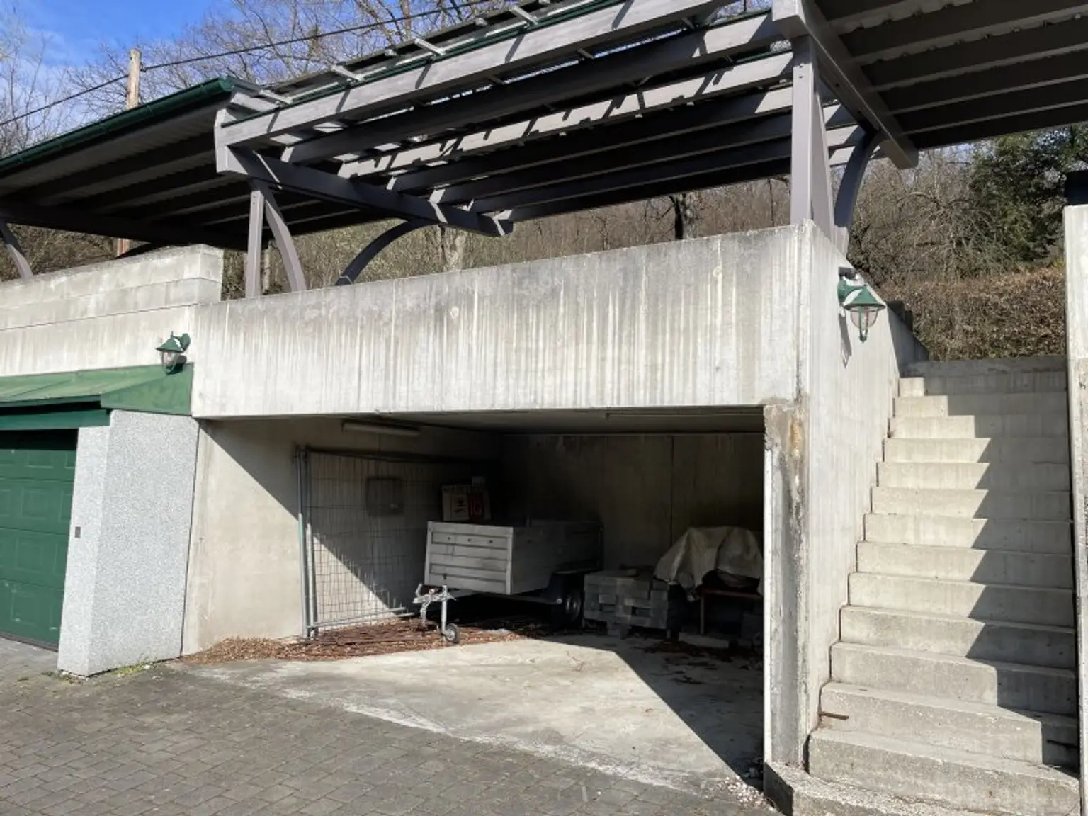 ZWEI DOPPELHAUSHÄLFTEN IM ROHBAU - PURKERSDORF mit großartigen FERNBLICK