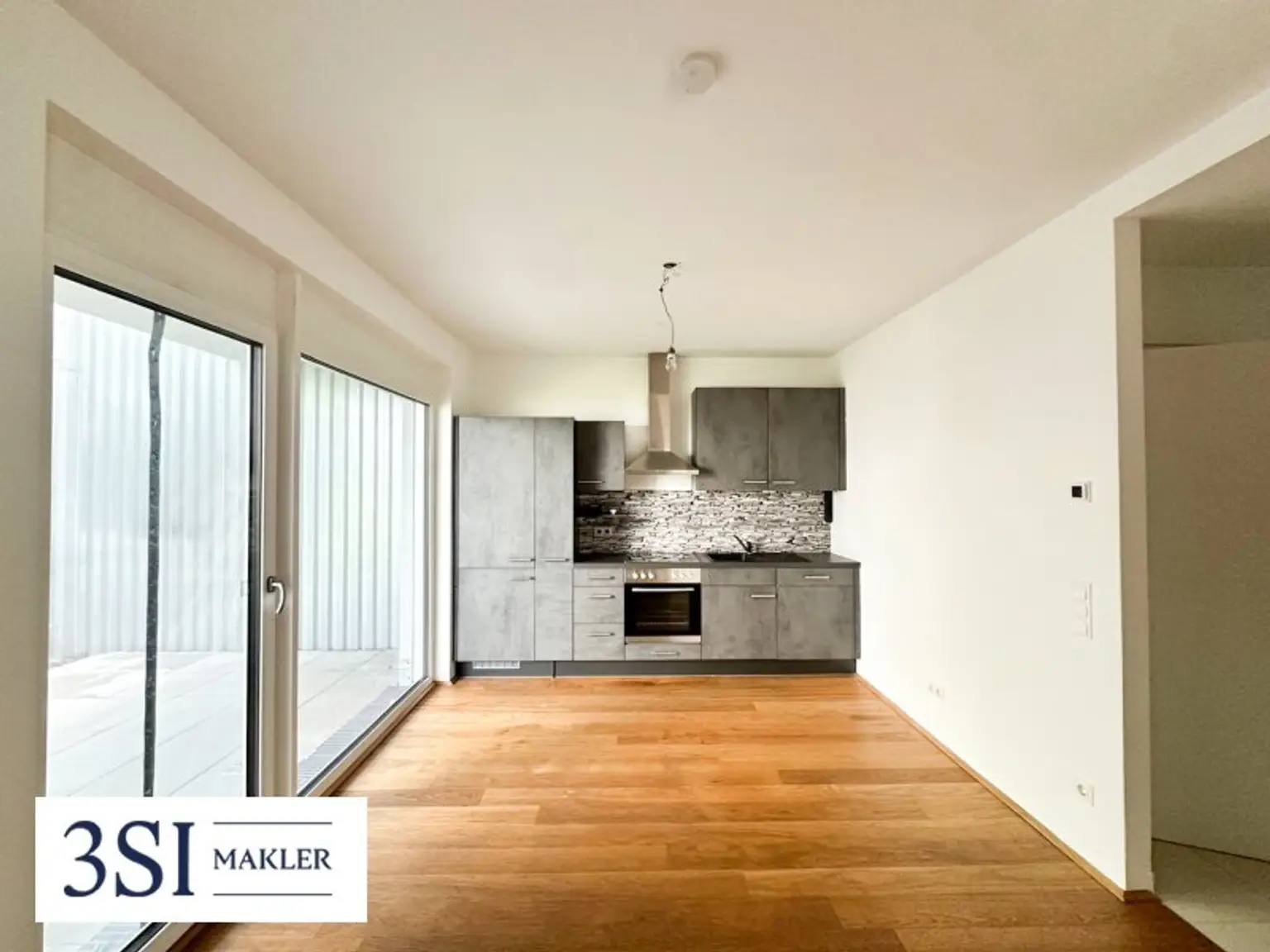 Ruhige 2-Zimmer-Gartenwohnung - mit Gemeinschaftspool - fußläufig zur alten Donau