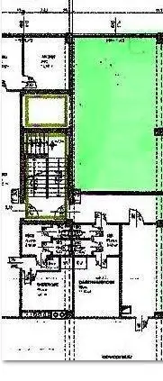Raumskizze 74 m² Büro